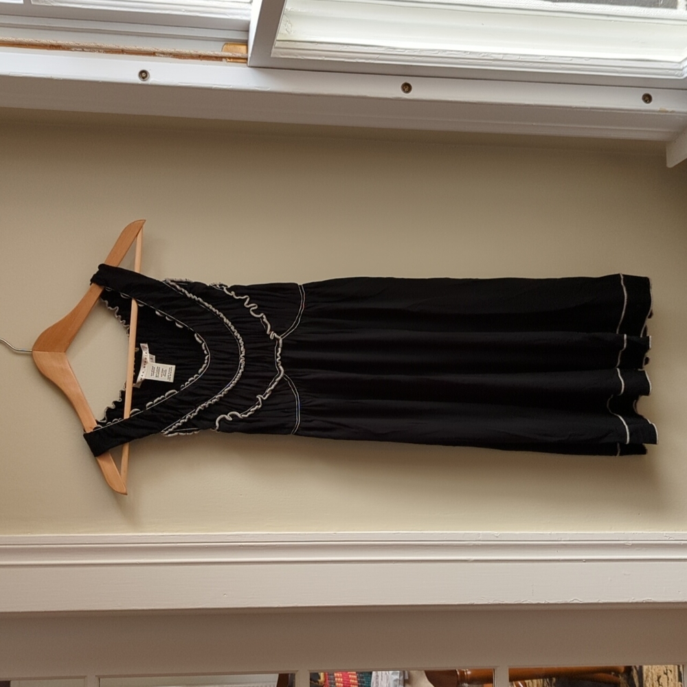 Max Studio black tank dress size small